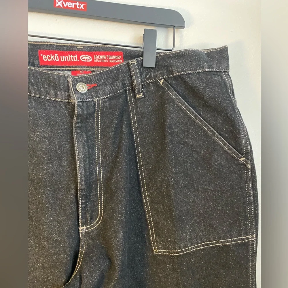 Y2K ECKO‎ unlimited Men's Black Jeans size 40
